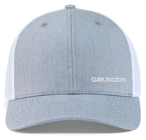 Grundéns kšiltovka iconic trucker heather grey