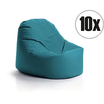 SakyPaky Sedací vaky - 10x Klííídek  petrolejový (8595653211221)