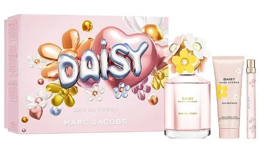 Marc Jacobs Daisy Eau So Fresh - EDT 125 ml + tělové mléko 75 ml + EDT 10 ml