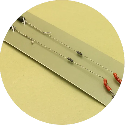 One more cast hotové návazce meta terminal tackle all-in-1 rig braid solid bag 2 ks - velikost 4