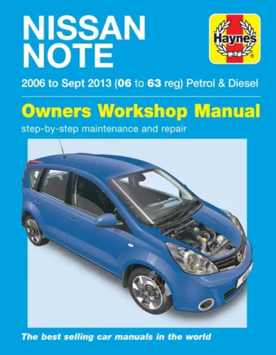 Nissan Note petrol & diesel ('06-Sept '13) 06 to 63 - Haynes Publishing