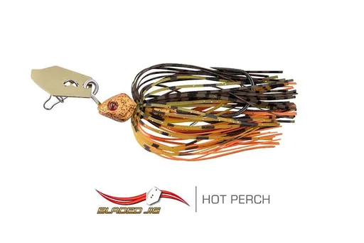Fox Rage Nástraha Bladed Jig Hot Perch,Fox Rage Nástraha Bladed Jig Hot Perch