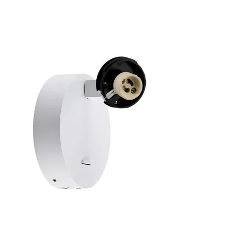 Deko-Light svítidlo na čtení - Can Tilt kulaté USB základna, 1x 7,5 W GU10, bílá 341351