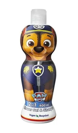 Nickelodeon Tlapková Patrola Chase sprchový gel a šampon 2v1 400 ml