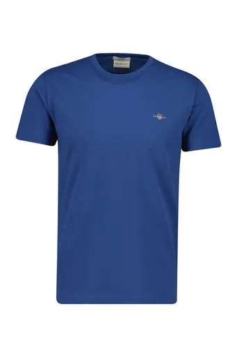 TRIČKO GANT SLIM PIQUE SS T-SHIRT VINTAGE BLUE