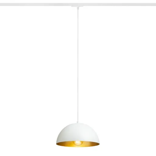 RED - DESIGN RENDL RENDL GLADYS 30 svítidlo pro jednookr. lištu bílá/zlatá 230V E27 15W R14503