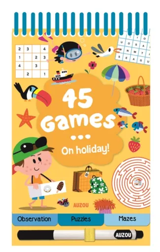 45 Games... on Holidays! - Auzou Publishing