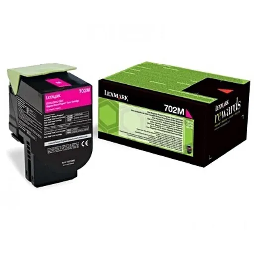 LEXMARK 70C20M0 - originální toner, purpurový, 1000 stran