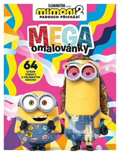 Mimoni 2 Mega omalovánky - kolektiv autorů