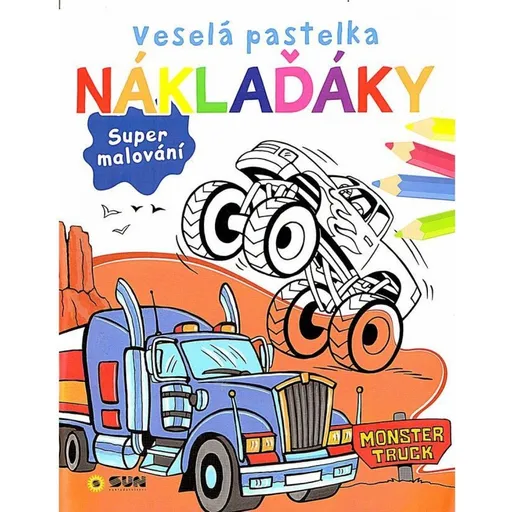 Veselá pastelka - náklaďáky