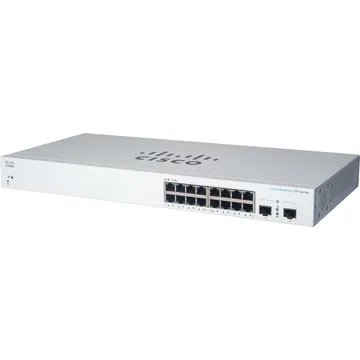 CISCO CBS220 Smart 16-port GE, PoE, 2x1G SFP (CBS220-16P-2G-EU)