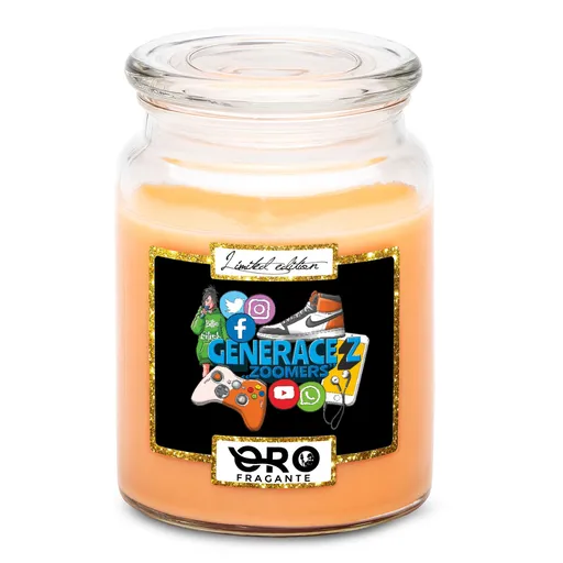 Svíčka Generace Z – Zoomers (Vůně svíčky: Tropické ovoce)