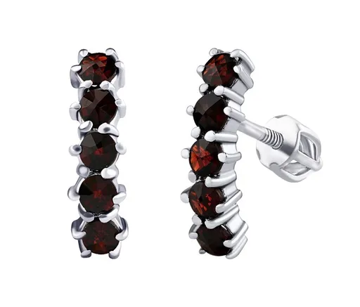 Silvego Stříbrné náušnice Barno s Brilliance Zirconia SILVEGOB380188SEGR