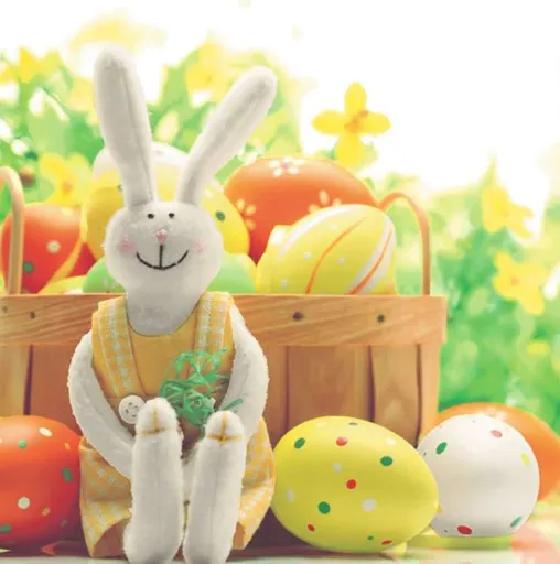 Ubrousek P 33x33 velikonoce MES200048