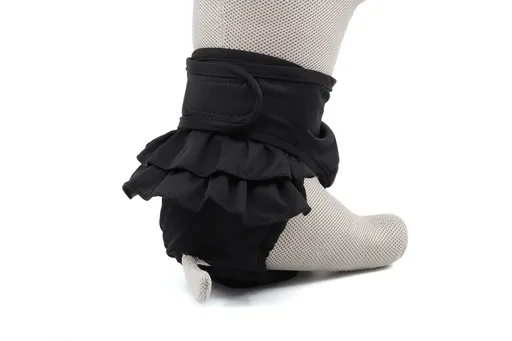 Lucie hárací kalhotky pro psa s volánkem - vsepropejska.cz Barva: Černá, Obvod slabin (cm): 34 - 48