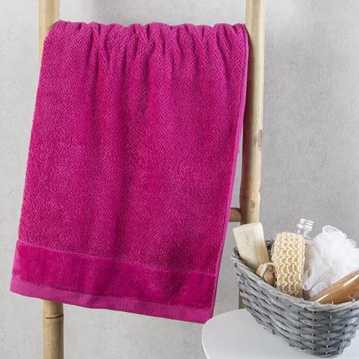 Froté osuška VITO amarantová 70 x 140 cm