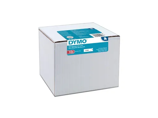 Dymo D1 40913, 2093096, 9mm x 7 m, černý tisk/bílý podklad, originální pásky, 10ks