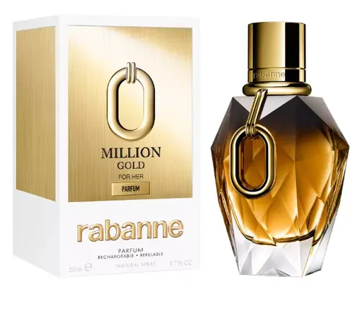 Rabanne Million Gold For Her Parfum - parfém 50 ml