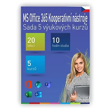 GOPAS Microsoft 365, Teams - Sada 5 výukových kurzů, CZ (elektronická licence) (CS-Off365-CS5)