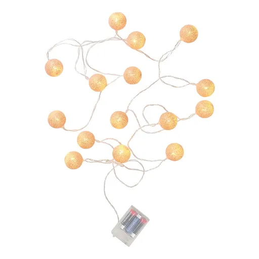 LES PETITES BELLES Světelný řetěz s USB 15 světel