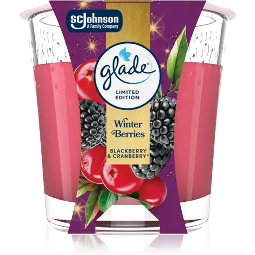 GLADE Winter Berries vonná svíčka 112 g