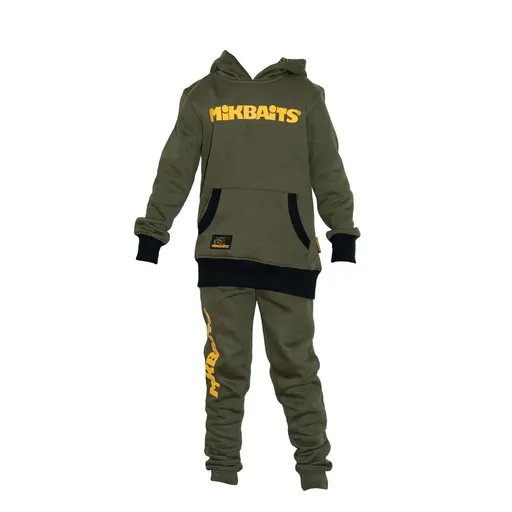 Mikbaits Rybářská Mikina Green Line dětská - 10-14 let,Mikbaits Rybářská Mikina Green Line dětská - 10-14 let