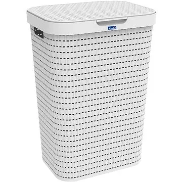 Rotho Koš na prádlo 55 L COUNTRY - bílý (1032701100)