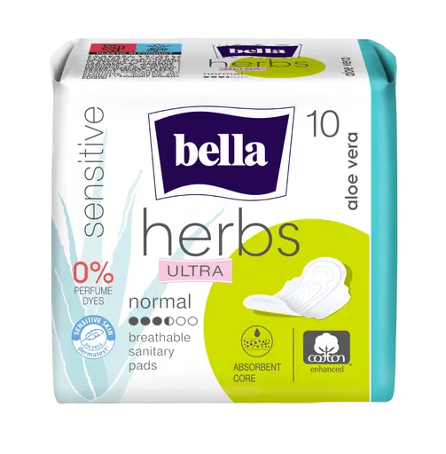 Bella Herbs Aloe Vera Normal hygienické vložky 10 ks