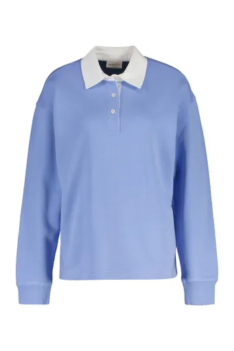POLOKOŠILE GANT RUGGER SWEATSHIRT PALACE BLUE