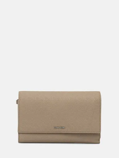 Calvin Klein dámská velká béžová peněženka K60K612940 OS