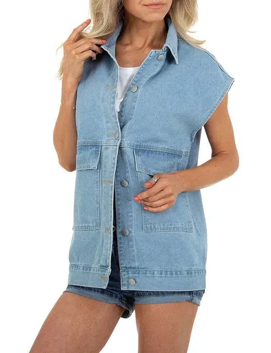 Dámská džínová vesta