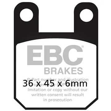 EBC Brzdové destičky FA115 (FA115)