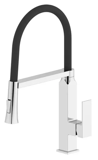 SAPHO MAYA stojánková dřezová baterie se sprškou, chrom MA780