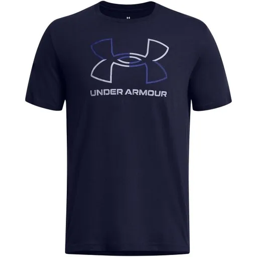 Under Armour GL FOUNDATION Pánské tričko, tmavě modrá, velikost M