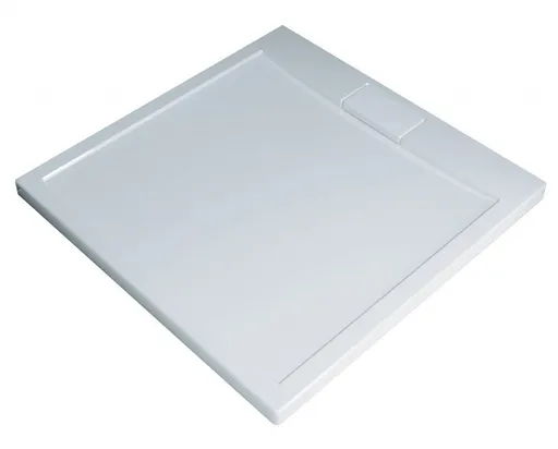 BESCO Čtvercová sprchová vanička AXIM Barva Bílá, Rozměr A 80, Rozměr B 80 VANKAXIM80BB