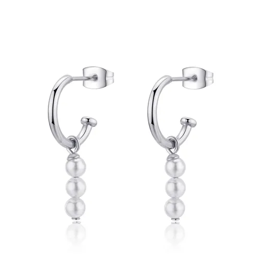 S'Agapõ Stylové kruhy s perličkami 2v1 Wisdom SWI23