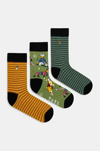 Bavlněné ponožky Medicine 3-pack