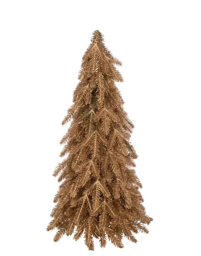 Bronzový vánoční smrkový stromek M - Ø 20*50 cm J-Line by Jolipa