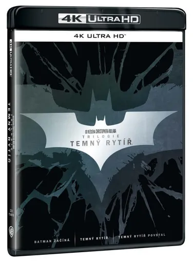 Temný rytíř trilogie (4K ULTRA HD BLU-RAY) 3 disky