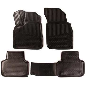 SIXTOL 3D Gumové koberce AUDI Q8, 2018-