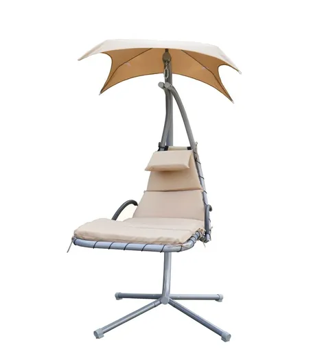 Rojaplast Zahradní závěsné relaxační křeslo 6119 béžové