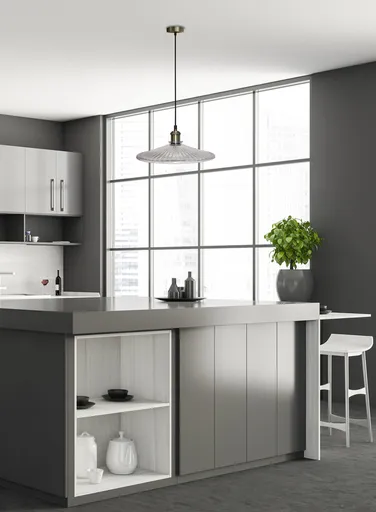 Skleněná závěsná lampa Chester 30 cm Ledea