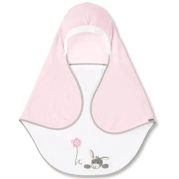Sterntaler deka na zabalení, fleece, oslík Emma NEWBORN, pro děti 50-62 cm, 9021878 (4043168412427)