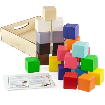 Ulanik Dřevěné kostky (SCUB01C2503U)