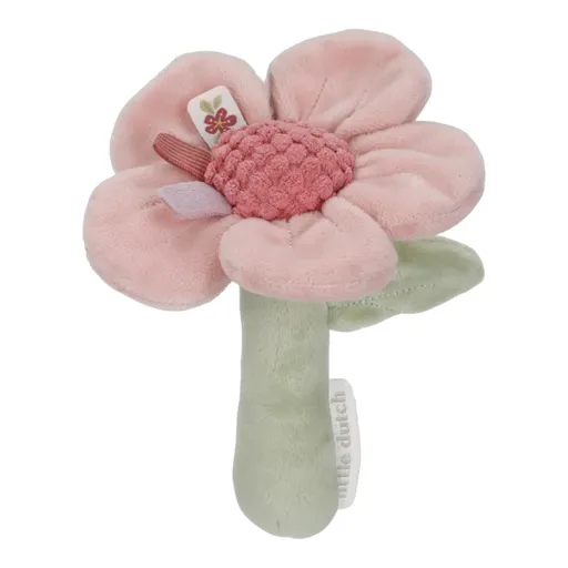 Little Dutch Fairy Garden Rattle Toy chrastítko 0 m+ Pink 1 ks