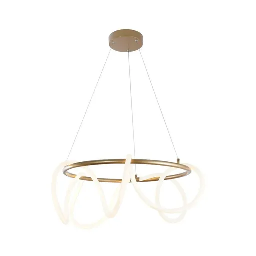 ZUMALINE 20006PL-GD BALBO závěsné svítidlo zlatá