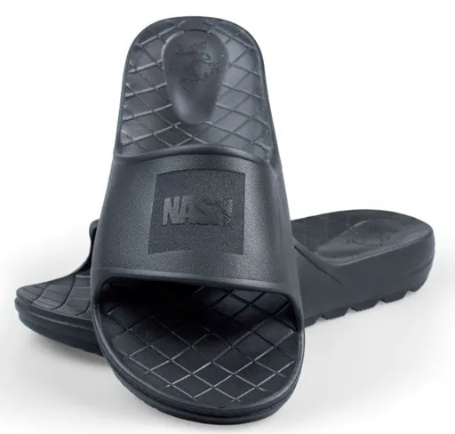 Nash Pantofle Make It Happen Sliders Black - 43,Nash Pantofle Make It Happen Sliders Black - 43