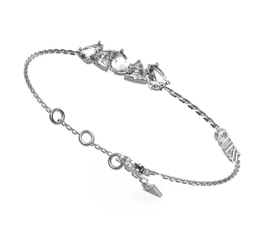 Guess Elegantní ocelový náramek se zirkony Wonderlights JUBB04405JWRH 21 cm