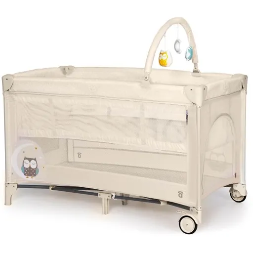 ASALVO COMPLET DUO Cestovní postýlka, béžová, velikost