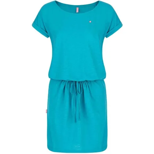 LOAP BLADANA Dámské šaty, tyrkysová, velikost